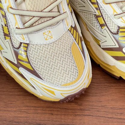 Off-White Unisex Ow Be Right Back Sneakers-Yellow OMIA295F24FAB002200A - 图片 8