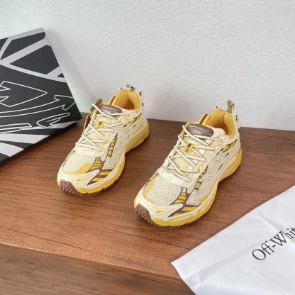 Off-White Unisex Ow Be Right Back Sneakers-Yellow OMIA295F24FAB002200A - 图片 2