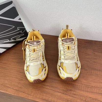 Off-White Unisex Ow Be Right Back Sneakers-Yellow OMIA295F24FAB002200A - 图片 3