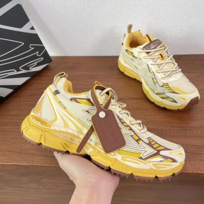 Off-White Unisex Ow Be Right Back Sneakers-Yellow OMIA295F24FAB002200A - 图片 5