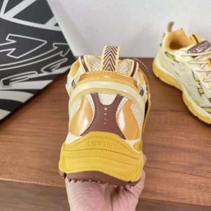 Off-White Unisex Ow Be Right Back Sneakers-Yellow OMIA295F24FAB002200A - 图片 6