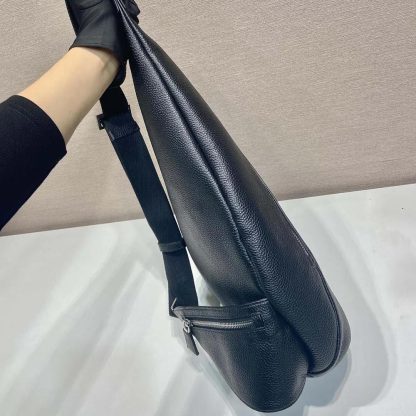 Prada Men Cross Leather Bag-Black 2VZ092_2BBE - 图片 6