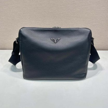 Prada Men Leather Shoulder Bag-Black 2VH1822BBE - 图片 3