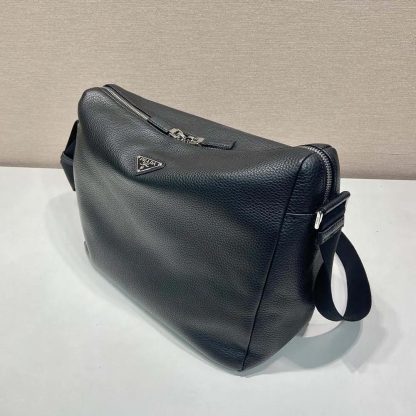 Prada Men Leather Shoulder Bag-Black 2VH1822BBE - 图片 6