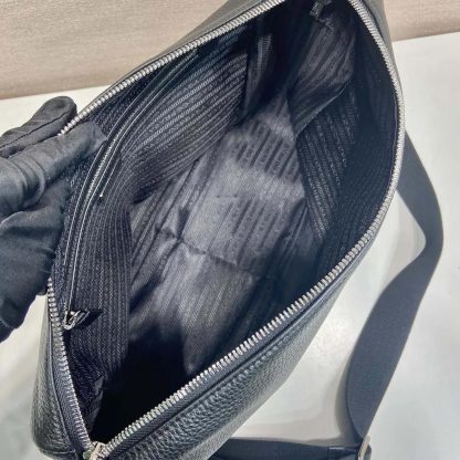 Prada Men Leather Shoulder Bag-Black 2VH1822BBE - 图片 8