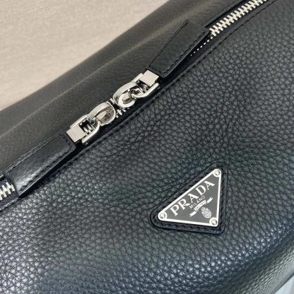 Prada Men Leather Shoulder Bag-Black 2VH1852BBE - 图片 8