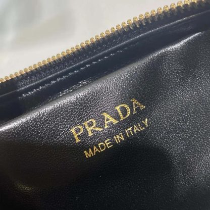 Prada Women Arqué Printed Leather Shoulder Bag 1BC194 - 图片 10