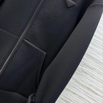 Prada Women Double Fleece High-neck Blouson 138634 - 图片 9