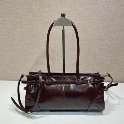 Prada Women Medium Leather Handbag 1BA4262CYR - 图片 2