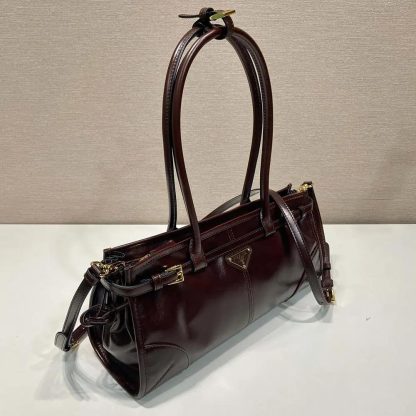 Prada Women Medium Leather Handbag 1BA4262CYR - 图片 5