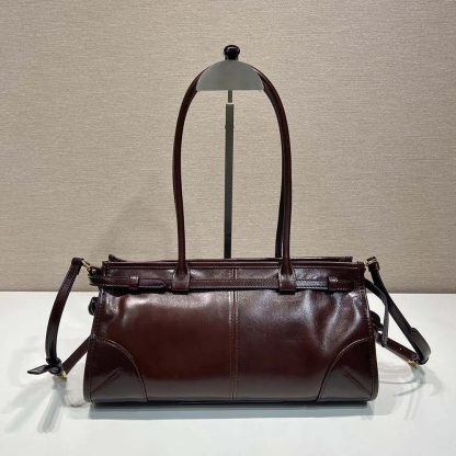 Prada Women Medium Leather Handbag 1BA4262CYR - 图片 3