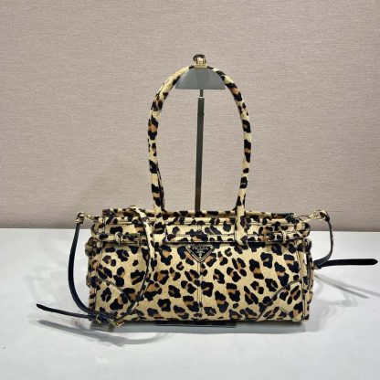 Prada Women Medium Printed Leather Handbag 1BA426 - 图片 2