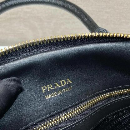 Prada Women Medium Saffiano Leather Bag-Black 1BG537 - 图片 8