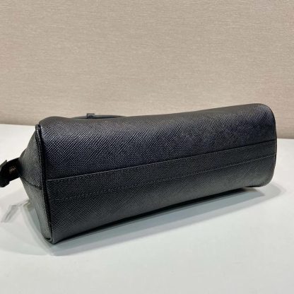 Prada Women Medium Saffiano Leather Bag-Black 1BG537 - 图片 7