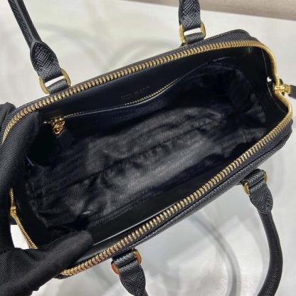 Prada Women Medium Saffiano Leather Bag-Black 1BG537 - 图片 10