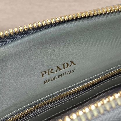 Prada Women Medium Saffiano Leather Bag-Gray - 图片 9