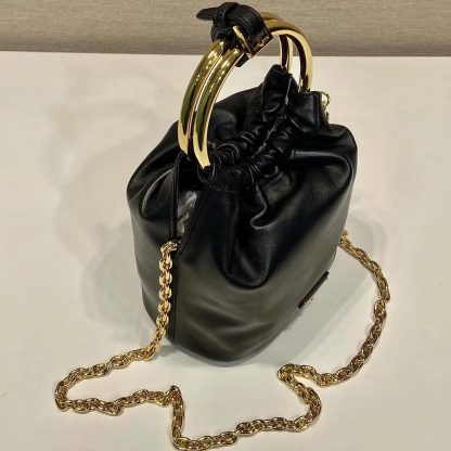 Prada Women Nappa Leather Mini Bag 1BC2272DX8 - 图片 5