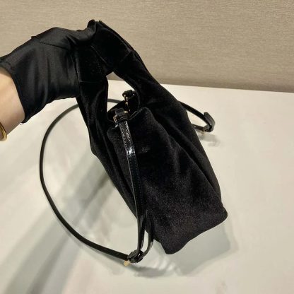 Prada Women Padded Velvet Mini Handbag 1BA4102C7P - 图片 5