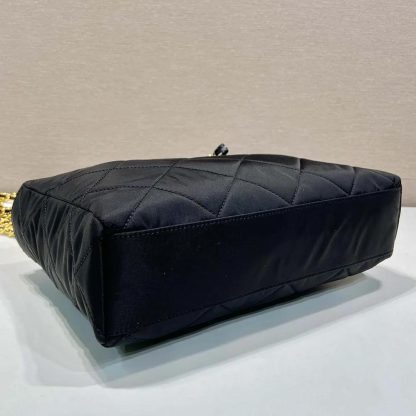 Prada Women Prada Re-Edition 1995 Chaîne Medium Re-Nylon Tote Bag-Black - 图片 7