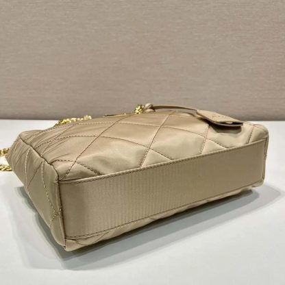 Prada Women Prada Re-Edition 1995 Chaîne Re-Nylon Tote Bag-Beige - 图片 6