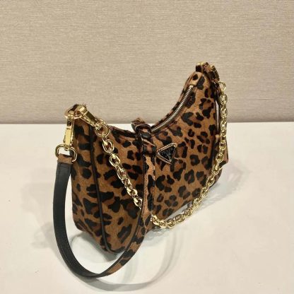 Prada Women Re-Edition Printed Leather Mini-bag 1BC204 - 图片 5