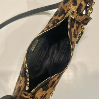 Prada Women Re-Edition Printed Leather Mini-bag 1BC204 - 图片 8