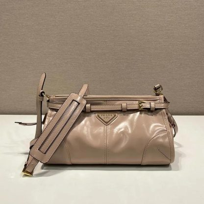 Prada Women Small Leather Shoulder Bag-Pink 1BH2152CYR - 图片 2