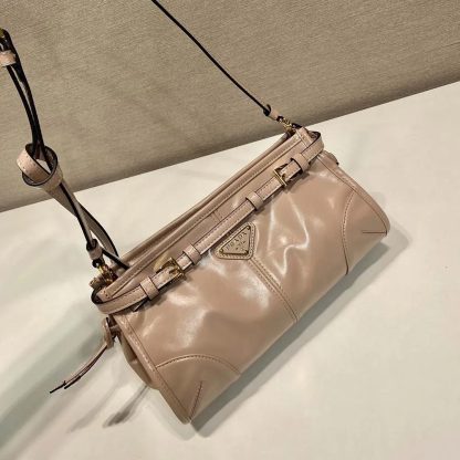 Prada Women Small Leather Shoulder Bag-Pink 1BH2152CYR - 图片 4