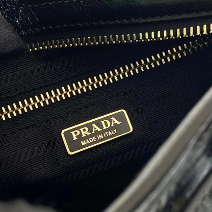 Prada Women Small Leather Shoulder Bag-Black 1BH2152CYR - 图片 10