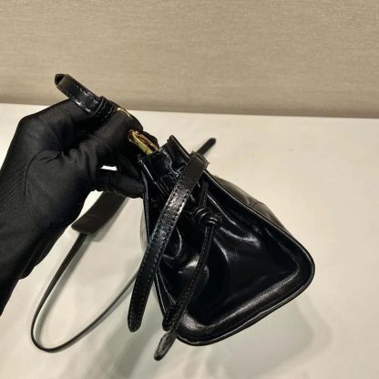 Prada Women Small Leather Shoulder Bag-Black 1BH2152CYR - 图片 7