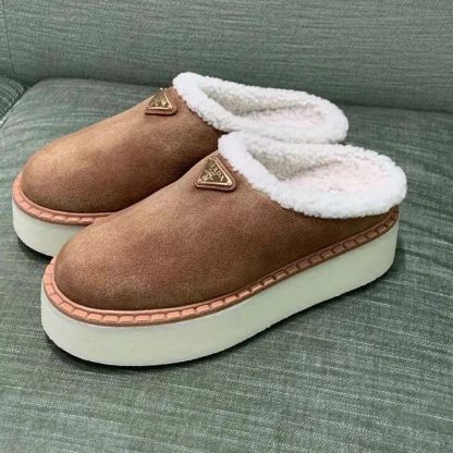 Prada Women Suede Mules 1S715N_X0O_F0401_F_ZG50 - 图片 5