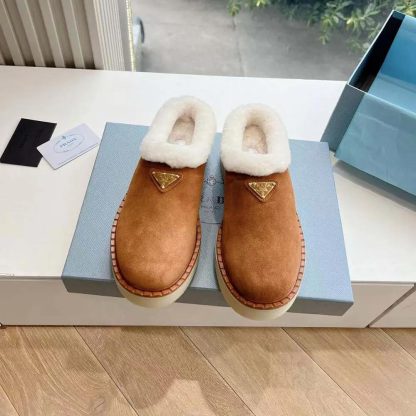 Prada Women Suede Mules 1S715N_X0O_F0401_F_ZG50 - 图片 2