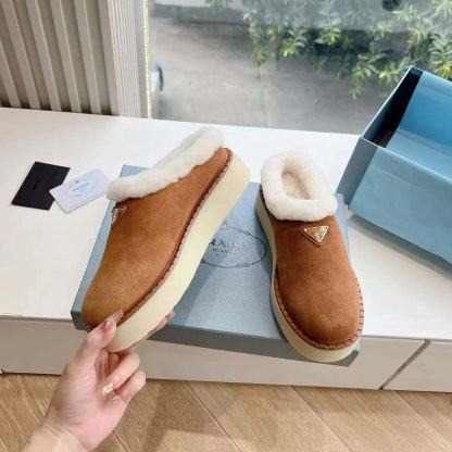 Prada Women Suede Mules 1S715N_X0O_F0401_F_ZG50 - 图片 3