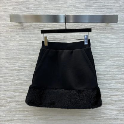 Prada Women Sweatskirt-Black 13110616BDF0002SOOO - 图片 2