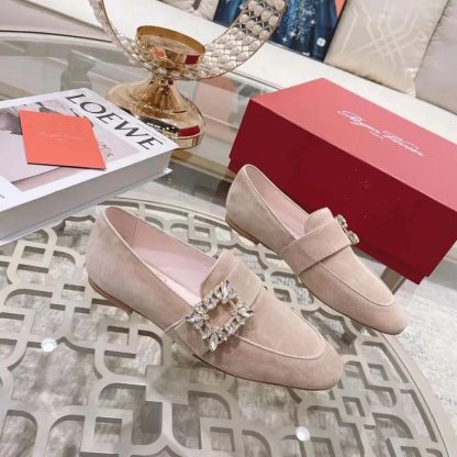 Roger Vivier Women Mini Broche Vivier Strass Buckle Babies Ballerinas - 图片 2