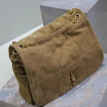Saint Laurent YSL Women Jamie 4.3 in Suede 7424311U8P73194 - 图片 6