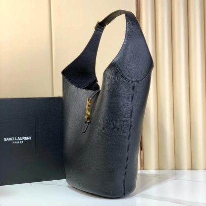 Saint Laurent YSL Women Le 5 à 7 Hobo in Grained Leather - 图片 4