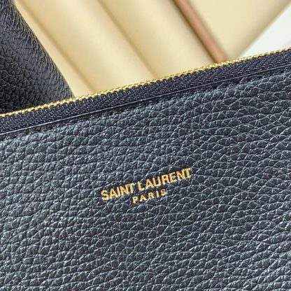 Saint Laurent YSL Women Le 5 à 7 Hobo in Grained Leather - 图片 8