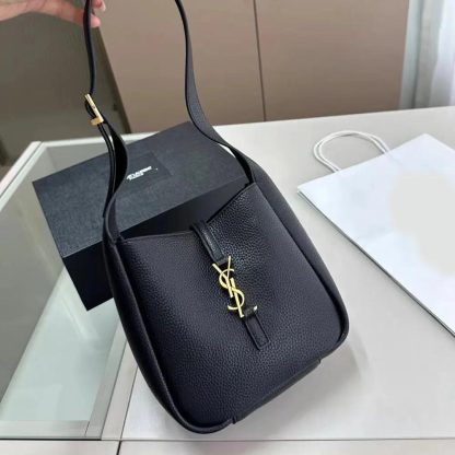 Saint Laurent YSL Women Le 5 à 7 Supple Baby in Grained Leather 809461AADUU1000 - 图片 2