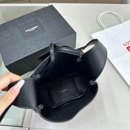 Saint Laurent YSL Women Le 5 à 7 Supple Baby in Grained Leather 809461AADUU1000 - 图片 10