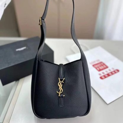 Saint Laurent YSL Women Le 5 à 7 Supple Baby in Grained Leather 809461AADUU1000 - 图片 3