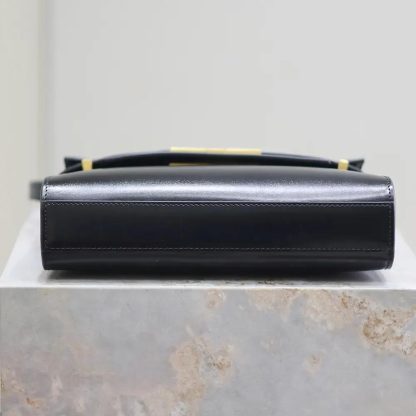 Saint Laurent YSL Women Manhattan Small in Box Saint Laurent-Black - 图片 8