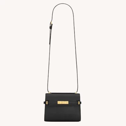 Saint Laurent YSL Women Mini Manhattan in Box Saint Laurent-Black