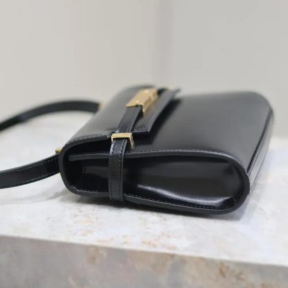Saint Laurent YSL Women Mini Manhattan in Box Saint Laurent-Black - 图片 7