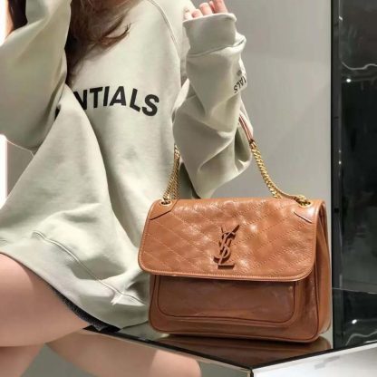 Saint Laurent YSL Women Niki Medium in Vintage Leather 6331581YG072522 - 图片 6