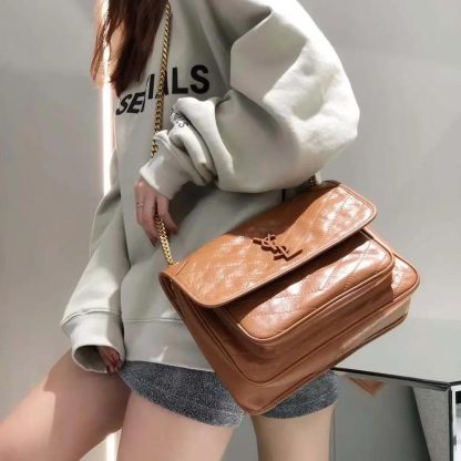Saint Laurent YSL Women Niki Medium in Vintage Leather 6331581YG072522 - 图片 7