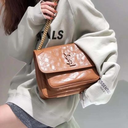 Saint Laurent YSL Women Niki Medium in Vintage Leather 6331581YG072522 - 图片 8