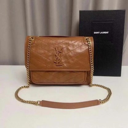 Saint Laurent YSL Women Niki Medium in Vintage Leather 6331581YG072522 - 图片 2