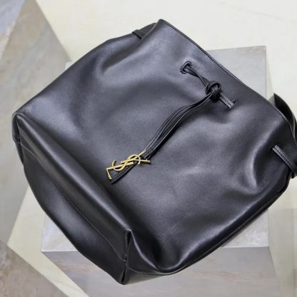 Saint Laurent YSL Women Paris Vii Pochon in Lambskin - 图片 7
