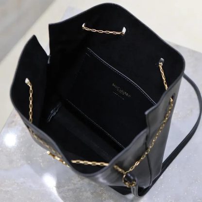 Saint Laurent YSL Women Pochon in Lambskin 8010701EL0W1000 - 图片 10